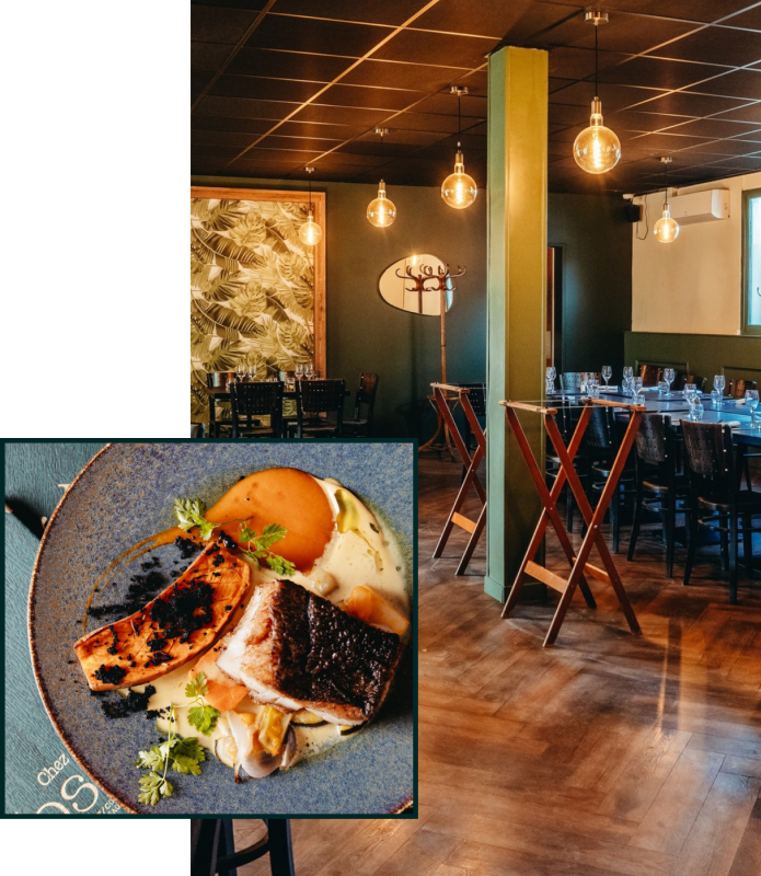 Le restaurant - Chez Jostel - restaurant GENAY - Restaurant Massieux - Resto Massieux - restaurant GENAY