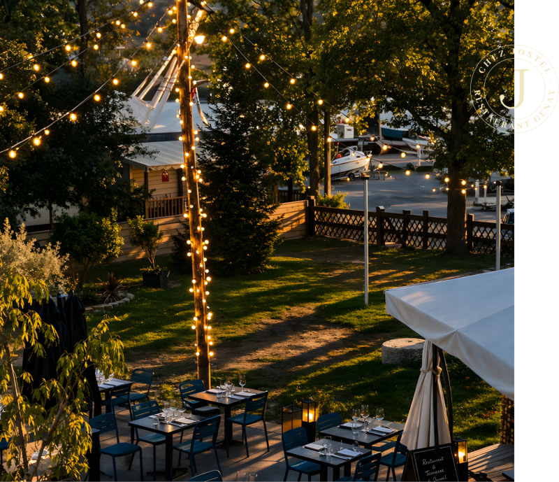 Le restaurant - Chez Jostel - restaurant GENAY - Restaurant Massieux - Resto Massieux - Restaurant Massieux